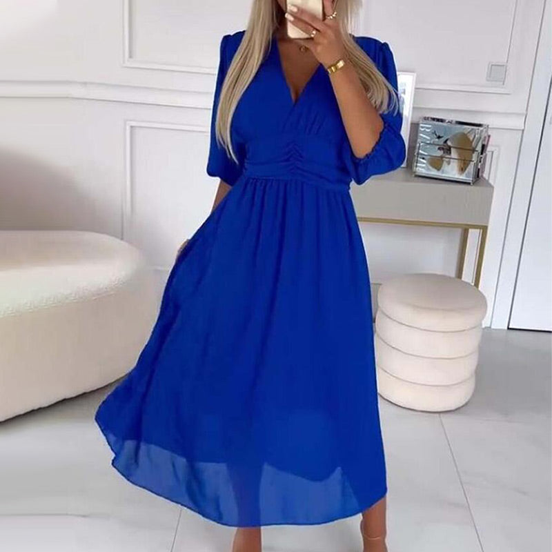 Leonie™ | Light Chiffon Summer Dress