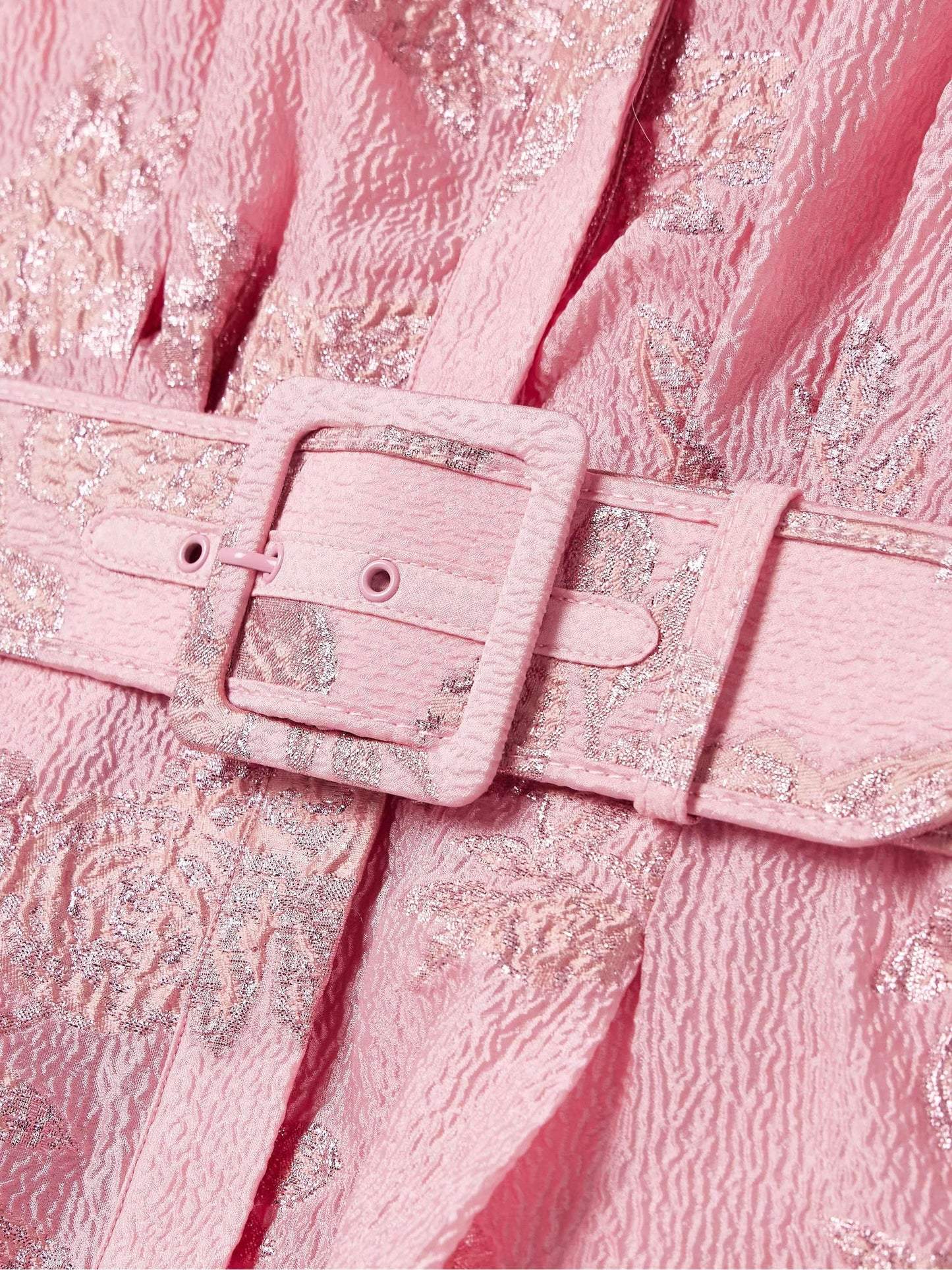 Mini Dress Rosea with Puff Sleeves