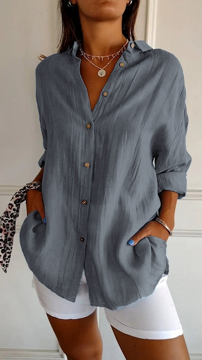 Saskia™ | Elegant Women's Shirt