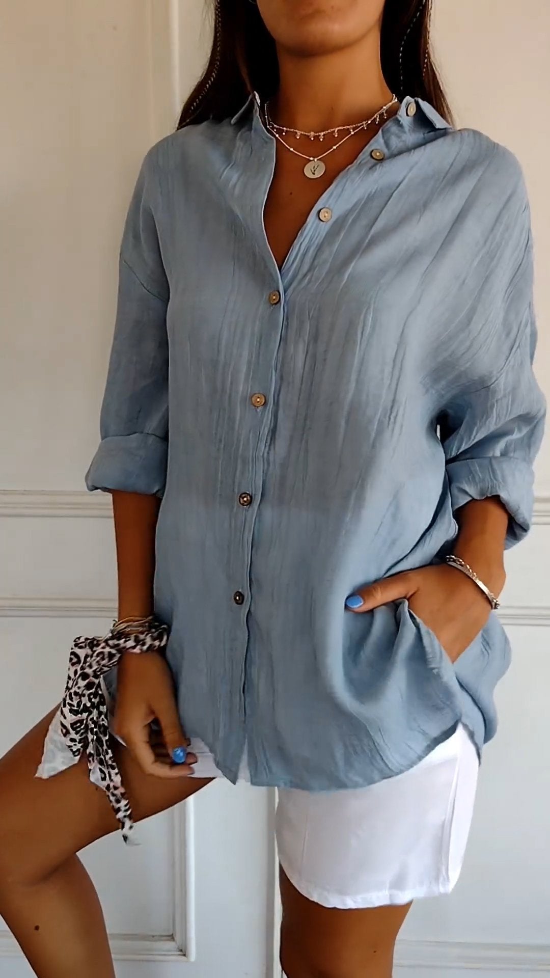 Saskia™ | Elegant Women's Shirt