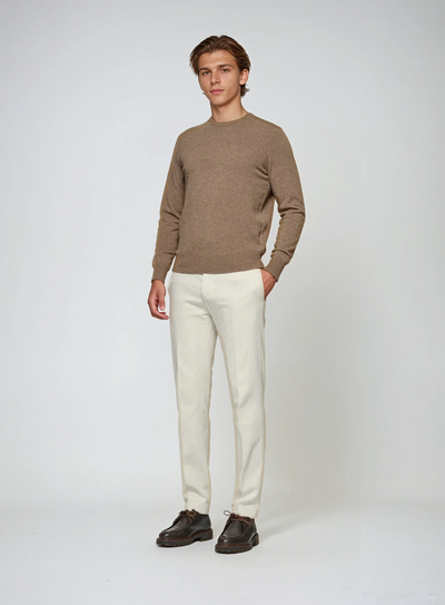 Premium Cashwool Sweater - Khaki - Sophie New York