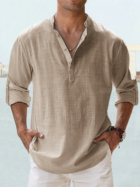 Leon | Classic Men's Linen Shirt