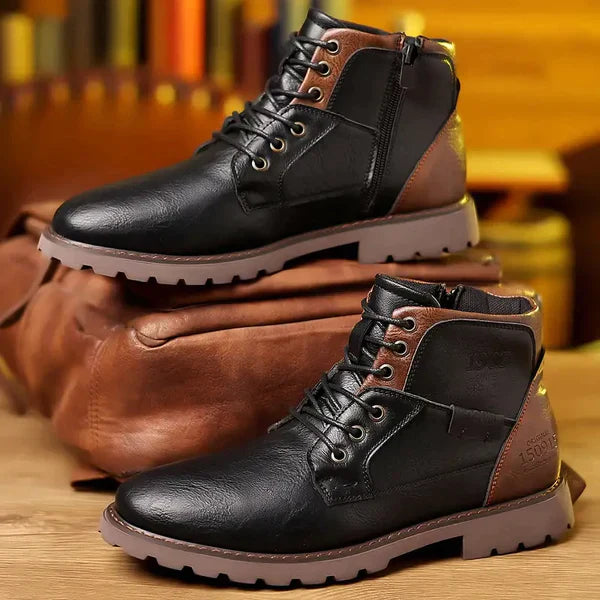 Jethro | Boots in Raw Leather