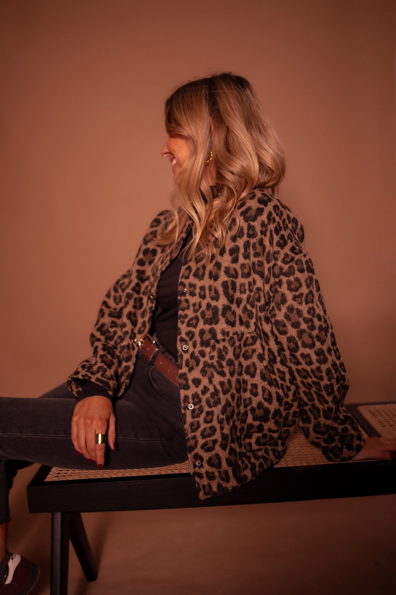 Elodie | Stylish Leopard Print Jacket