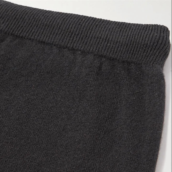 Handmade Cashmere Pants – Navy Blue - Sophie New York