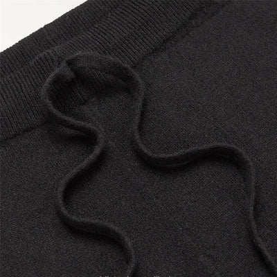 Handmade Cashmere Pants – Navy Blue