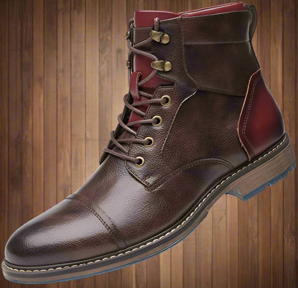Dawson | Leather Oxford Boots