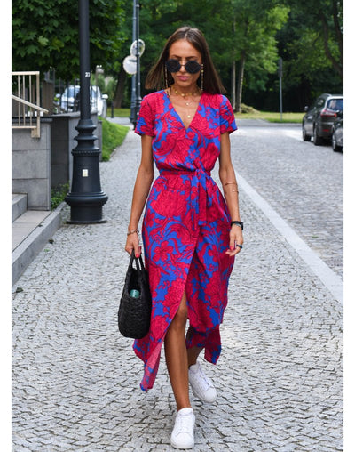 Rosea Elegant Floral Dress