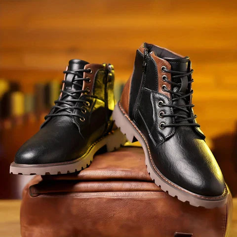 Jethro | Boots in Raw Leather