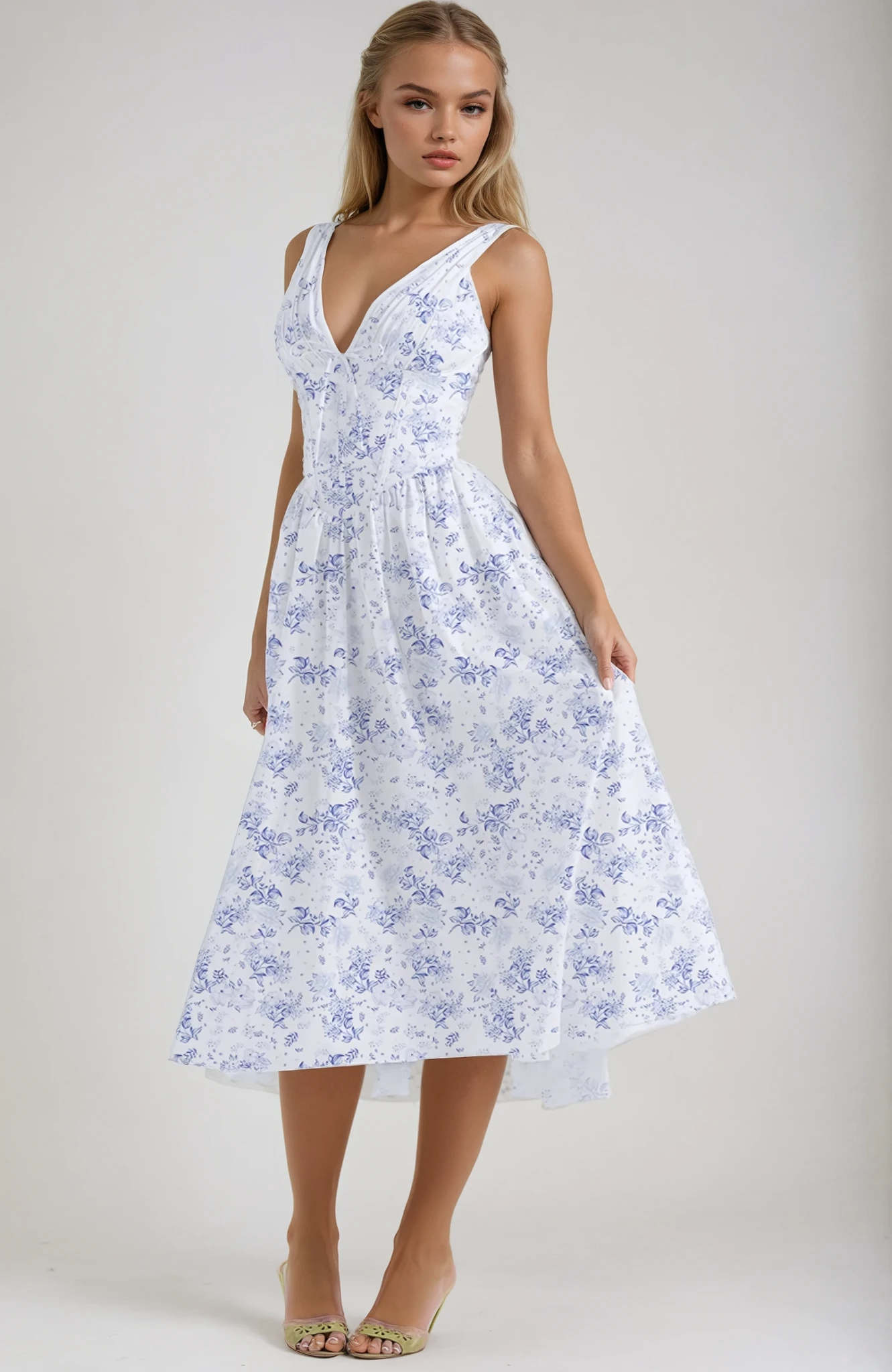 Rosea Elegant Summer Dress