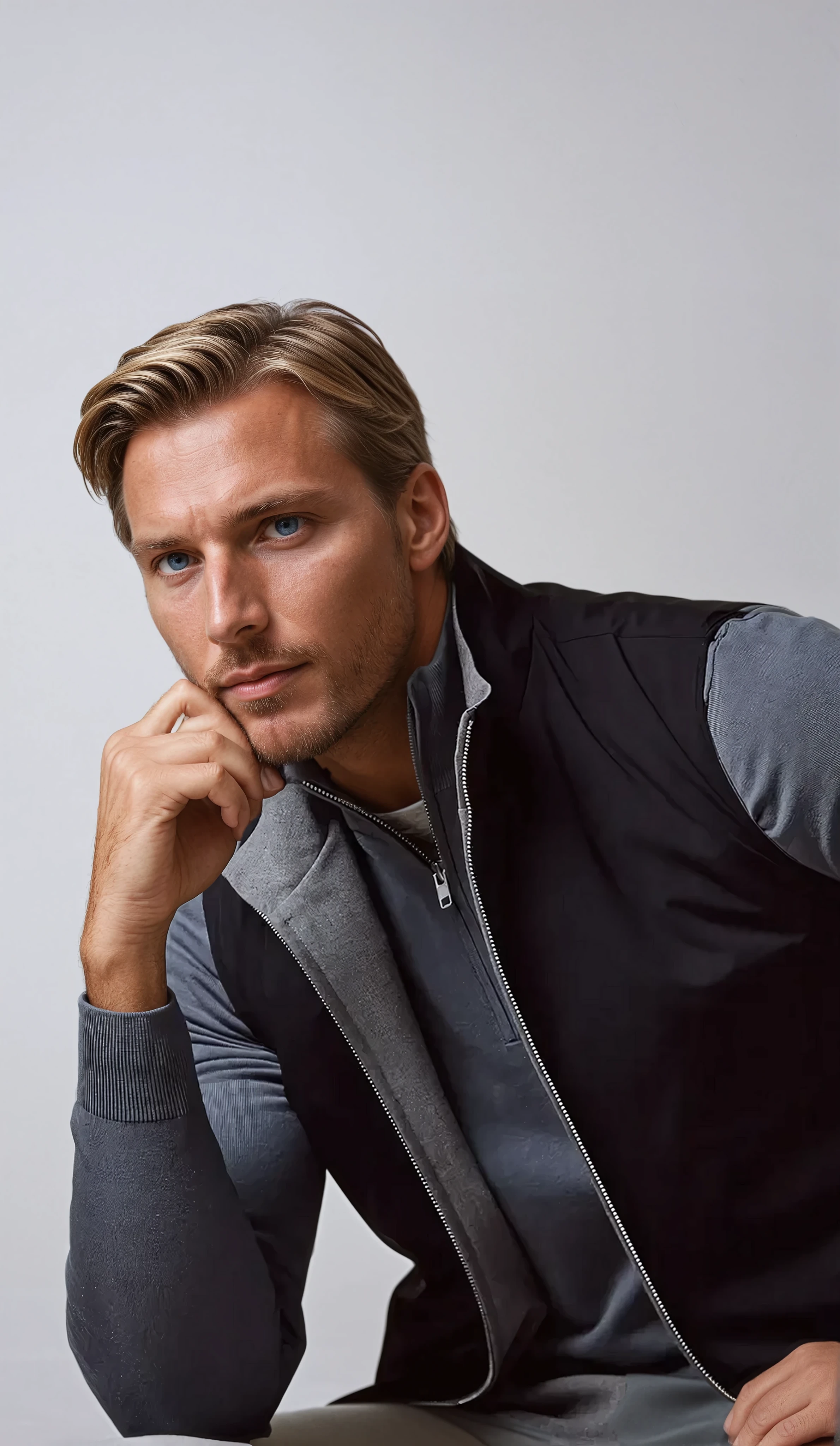 Reversible City Body Warmer - Black - Sophie New York