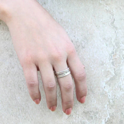Bianca | Vintage Gold-Plated Silver Ring