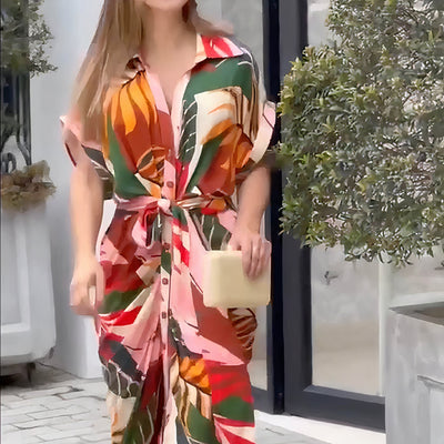 Dayna™ | Dress with Artistic Print