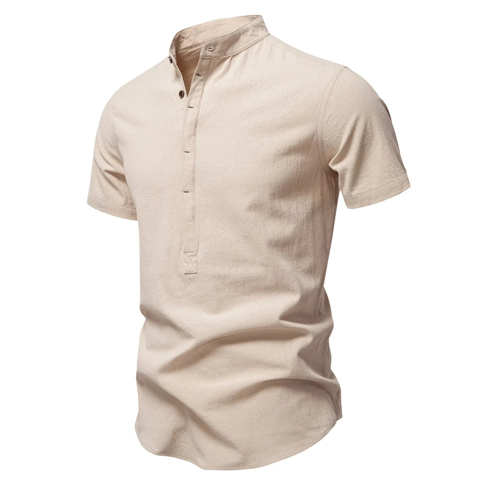 Bayshore Cotton Linen Softwear Shirt - Sophie New York