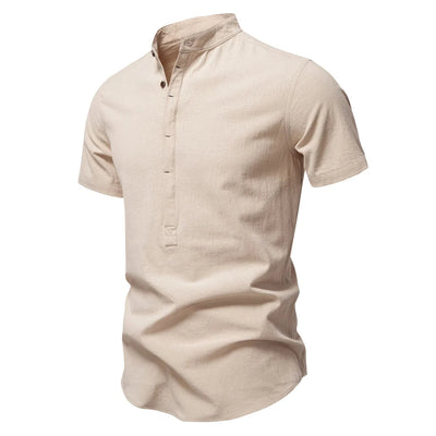 Bayshore Cotton Linen Softwear Shirt - Sophie New York