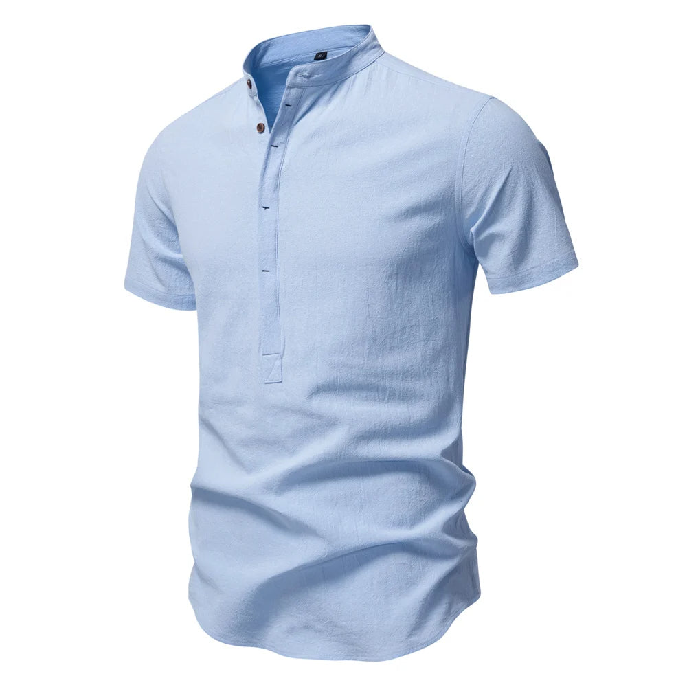 Bayshore Cotton Linen Softwear Shirt - Sophie New York
