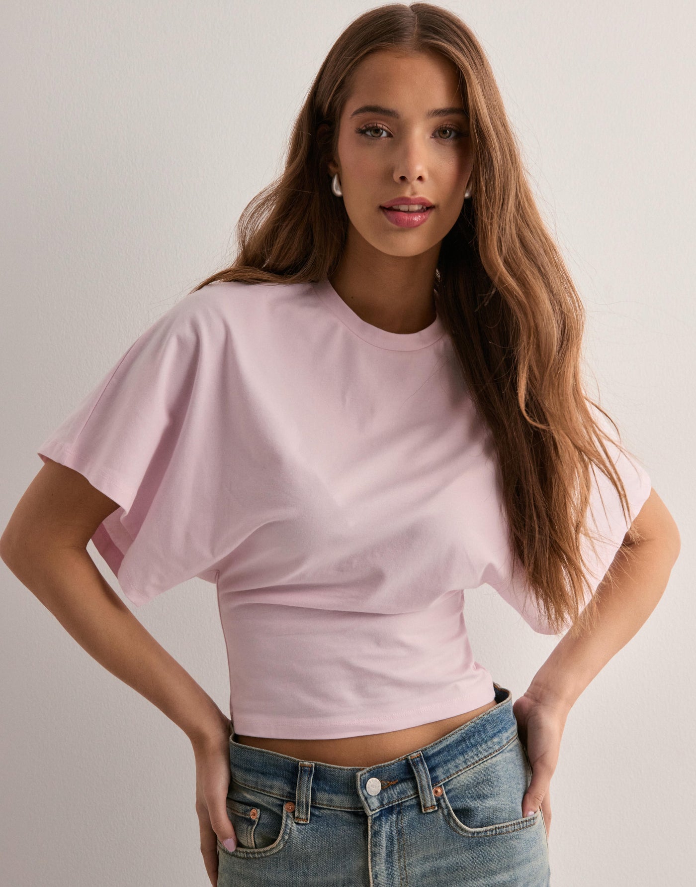 Floreva - Top with Wide Sleeves