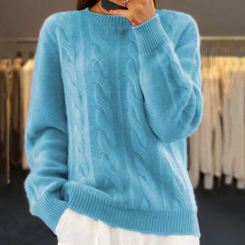 Lene | Elegant Melange Wool Sweater