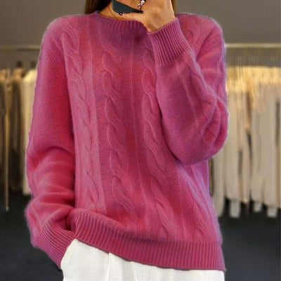 Lene | Elegant Melange Wool Sweater