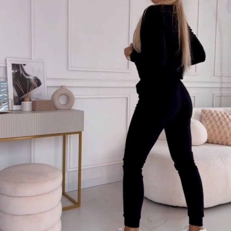 Belle - Three-Piece Women's Tracksuits with Zipper