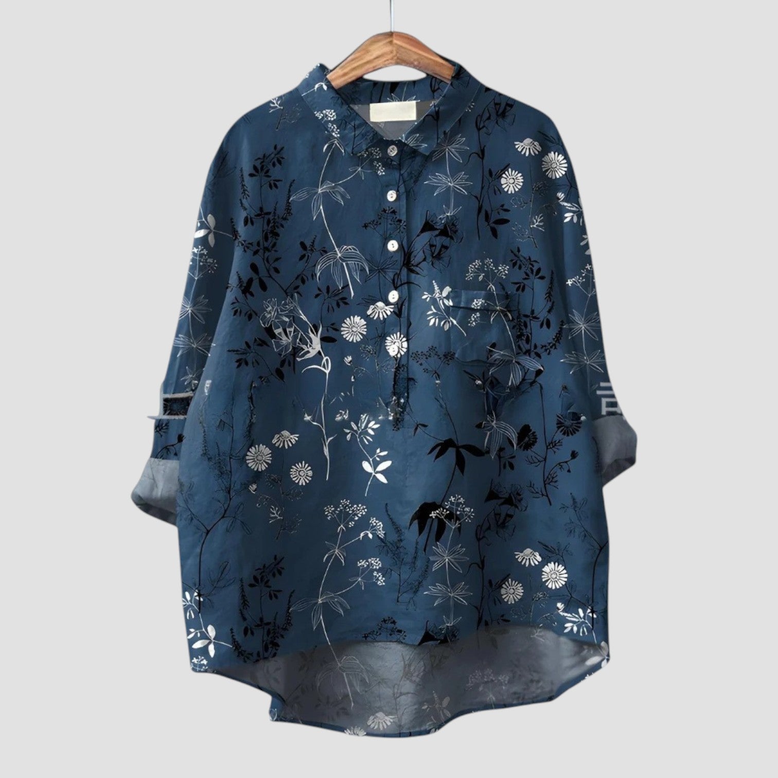 Bluemist™ Floral Blouse