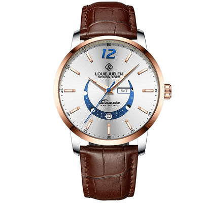 van Baerle® - Elegant Luminous Moon Phase Watch