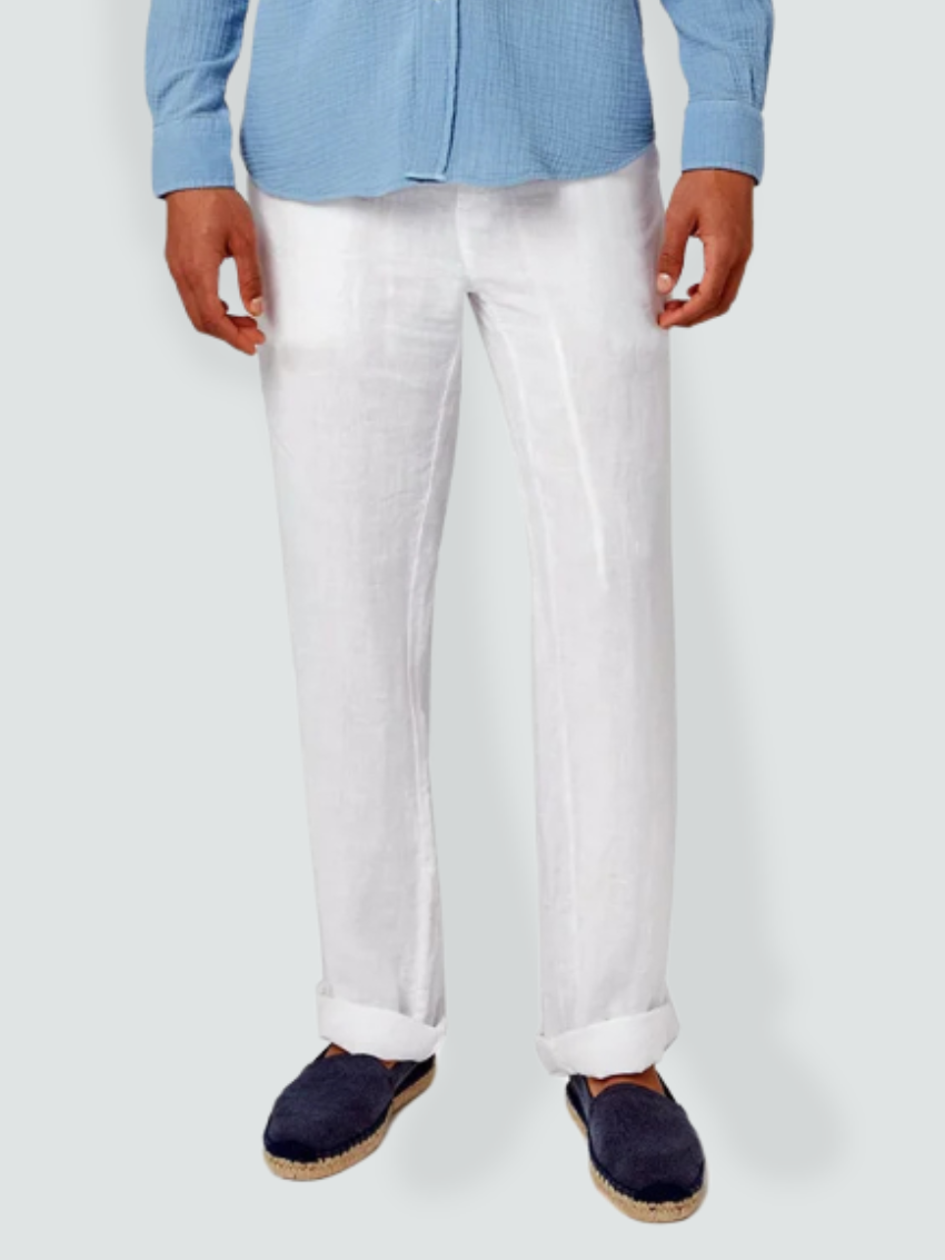 Linen Pants White